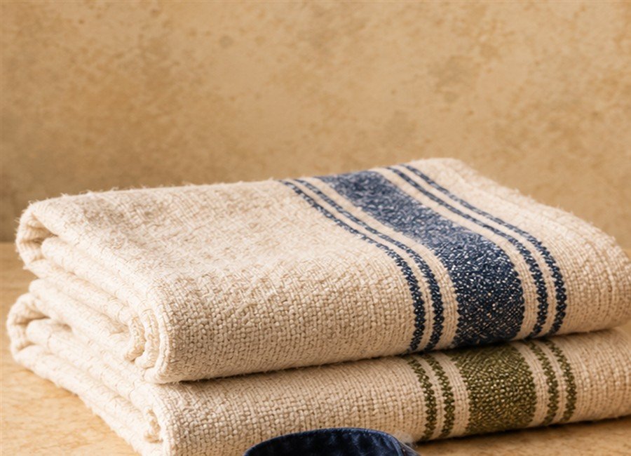 Illustrative woven cotton towels for the American Cotton listing